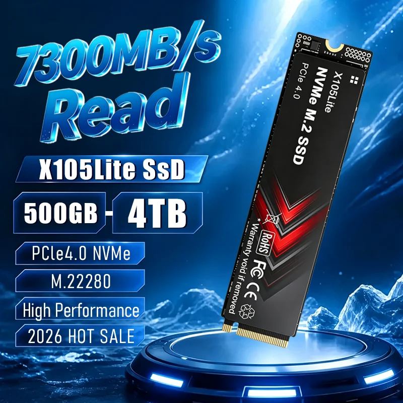 M.2 Nvme 4Tb Pcie 4.0 Ssd - NEW X105Lite 500GB-4TB PCIe 4.0 NVMe