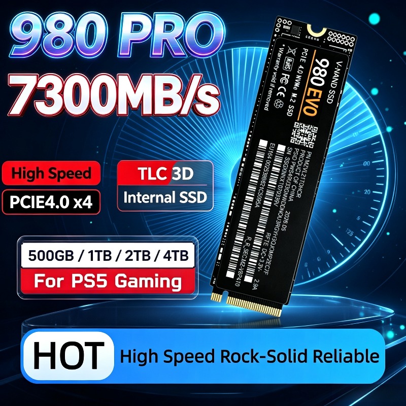 M.2 Nvme 4Tb Pcie 4.0 Ssd - 980 PRO High-Speed PCIe 4.0 x4