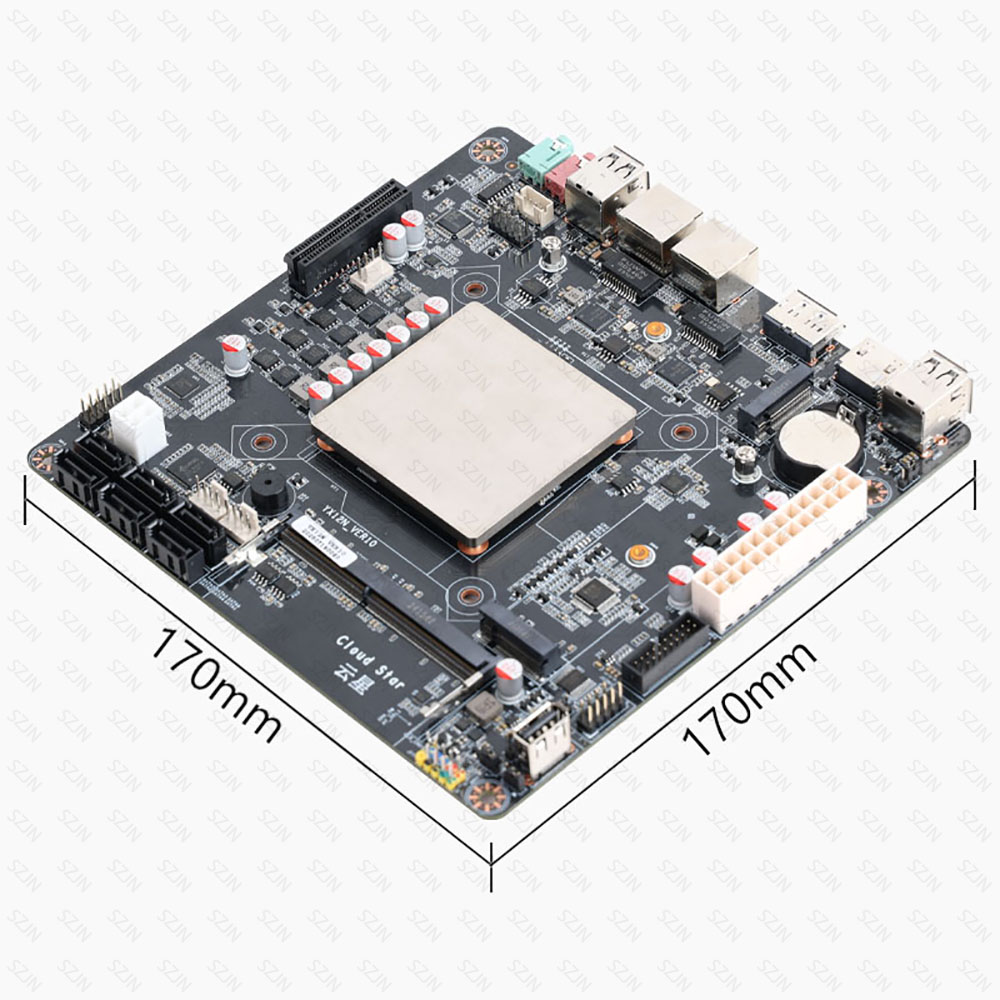 Mini ITX Motherboard N100 N150 - Nas Motherboard N100 6 Sata review and price