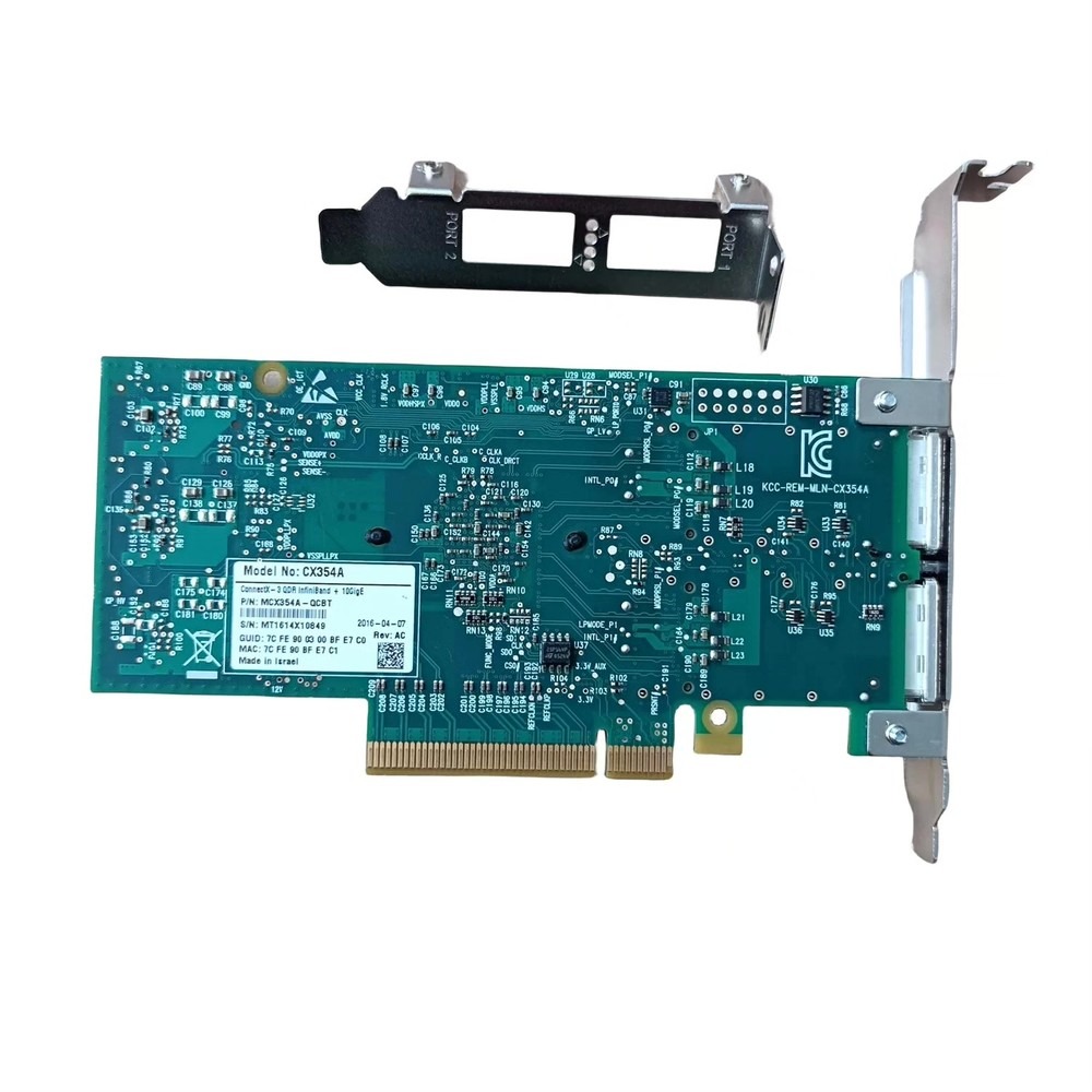 Mellanox MCX354A-QCBT 10Gb SFP - 10Gb Sfp+ Pcie Network Card Dual Port review and price