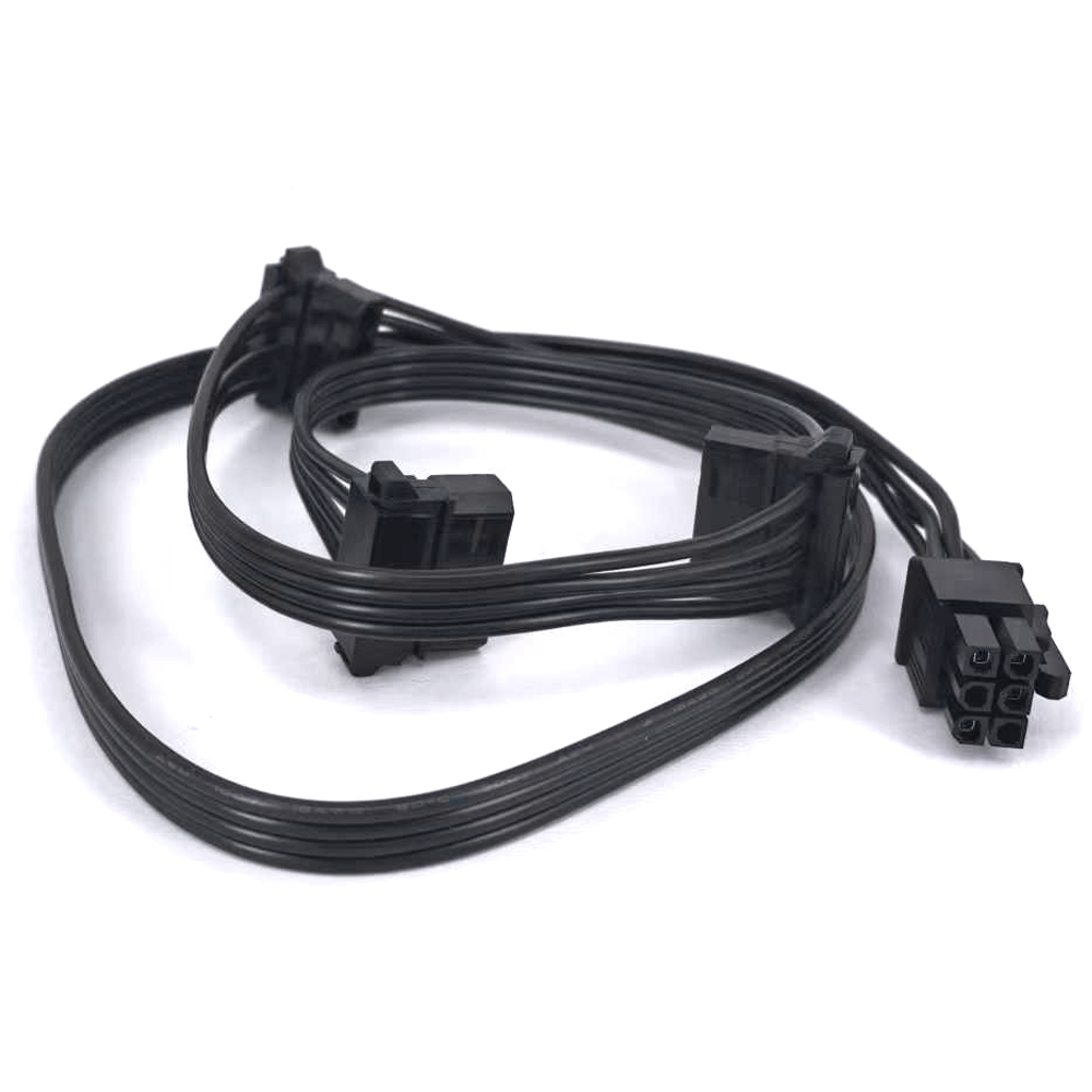 6PIN PCIE TO 3*SATA Molex IDE  - Sfx Power Supply 850W Gold review and price