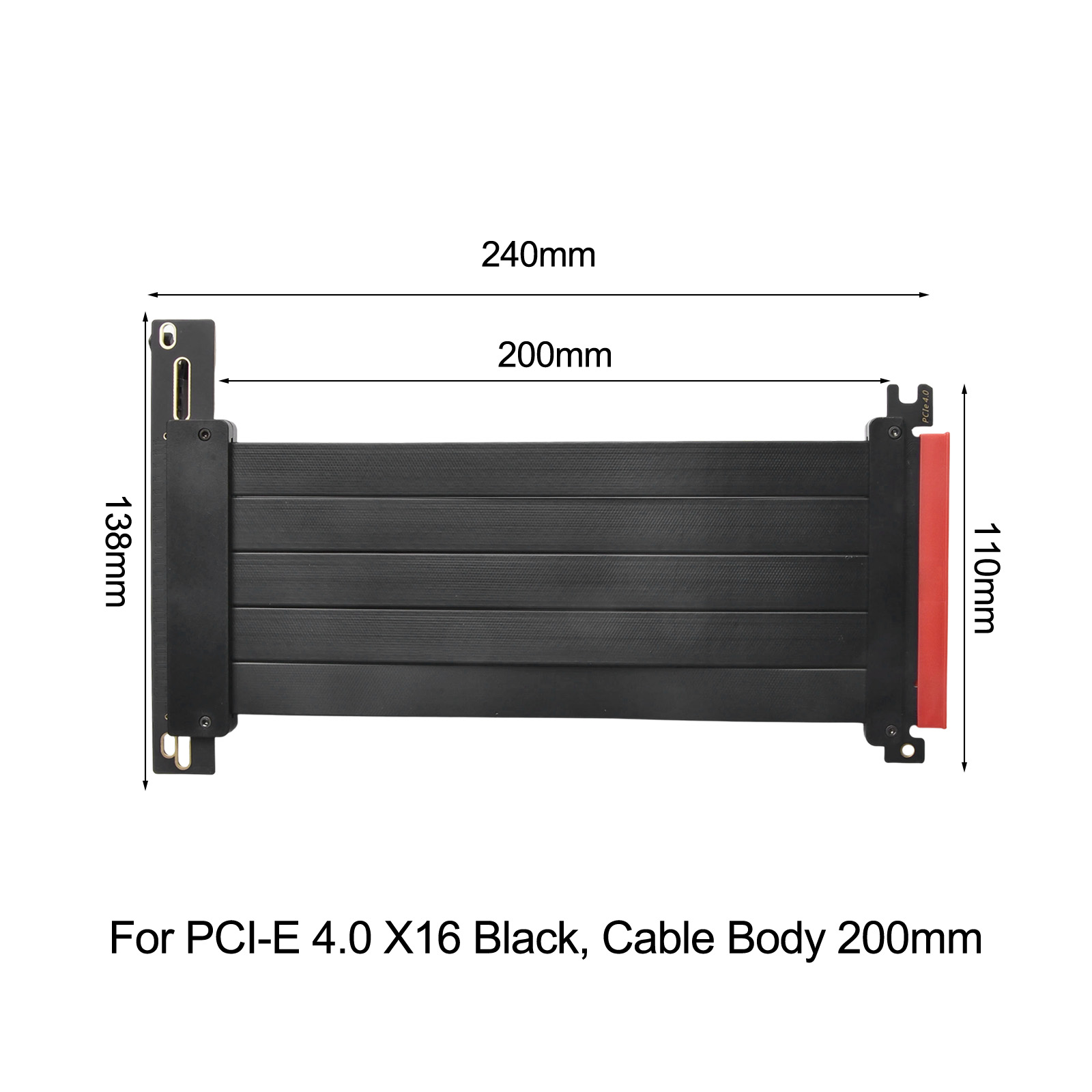 For PCIe 4.0 X16 Riser Cable 2 - Pcie 4.0 X16 Riser Cable 90 Degree review and price