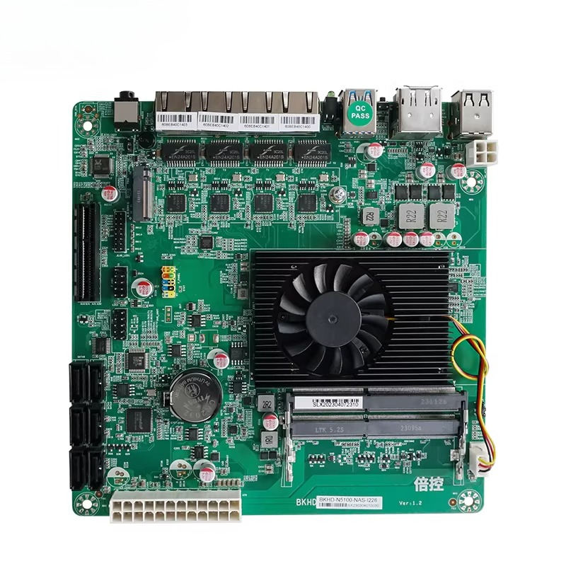 N5105 Quad-Core N100 Soft Rout - Nas Motherboard N100 6 Sata review and price