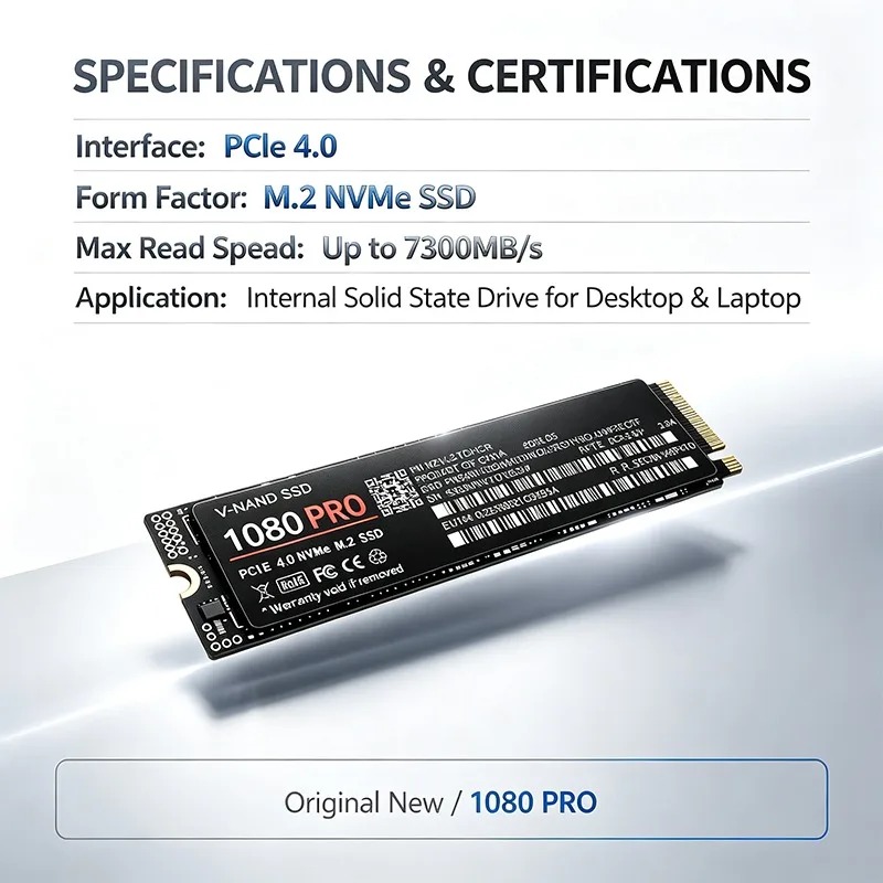 Original 1080PRO SSD M.2 NVMe  - M.2 Nvme 4Tb Pcie 4.0 Ssd review and price