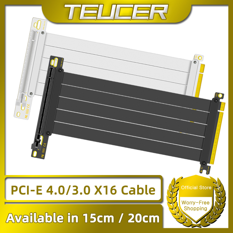 TEUCER PCI-E 4.0 X16 Riser Cab - Pcie 4.0 X16 Riser Cable 90 Degree review and price