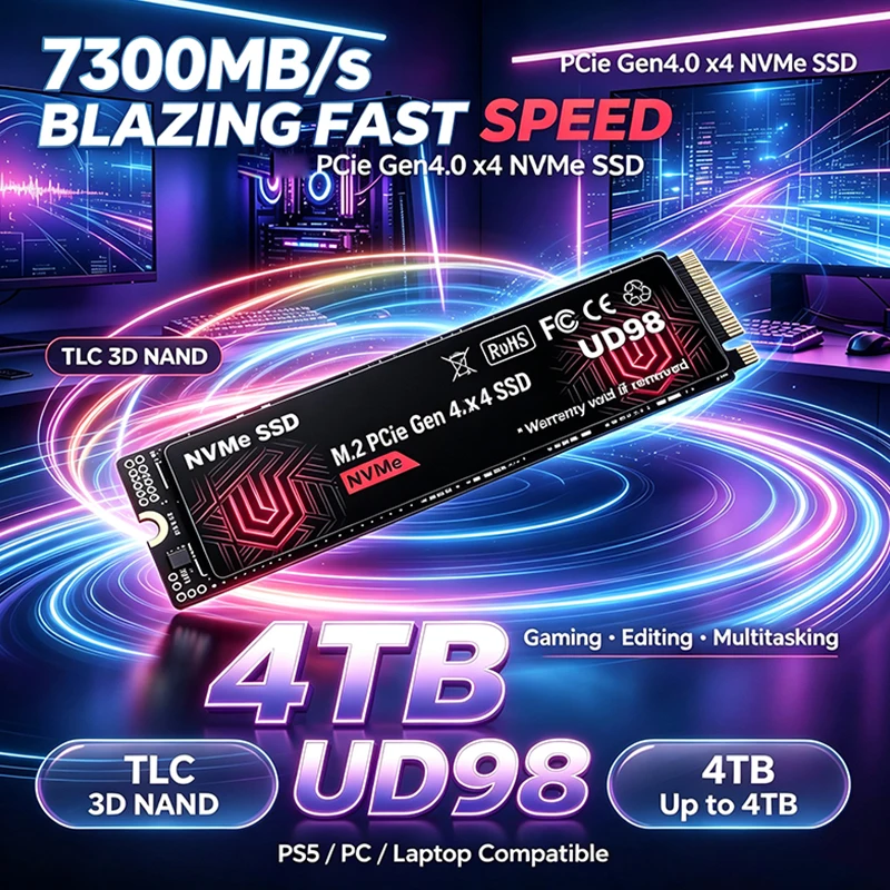 2026 New Original UD98 M.2 NVM - M.2 Nvme 4Tb Pcie 4.0 Ssd review and price