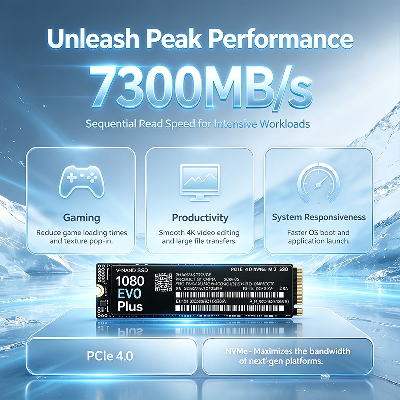 Original NEW 1080 EVO Plus M.2 - M.2 Nvme 4Tb Pcie 4.0 Ssd review and price