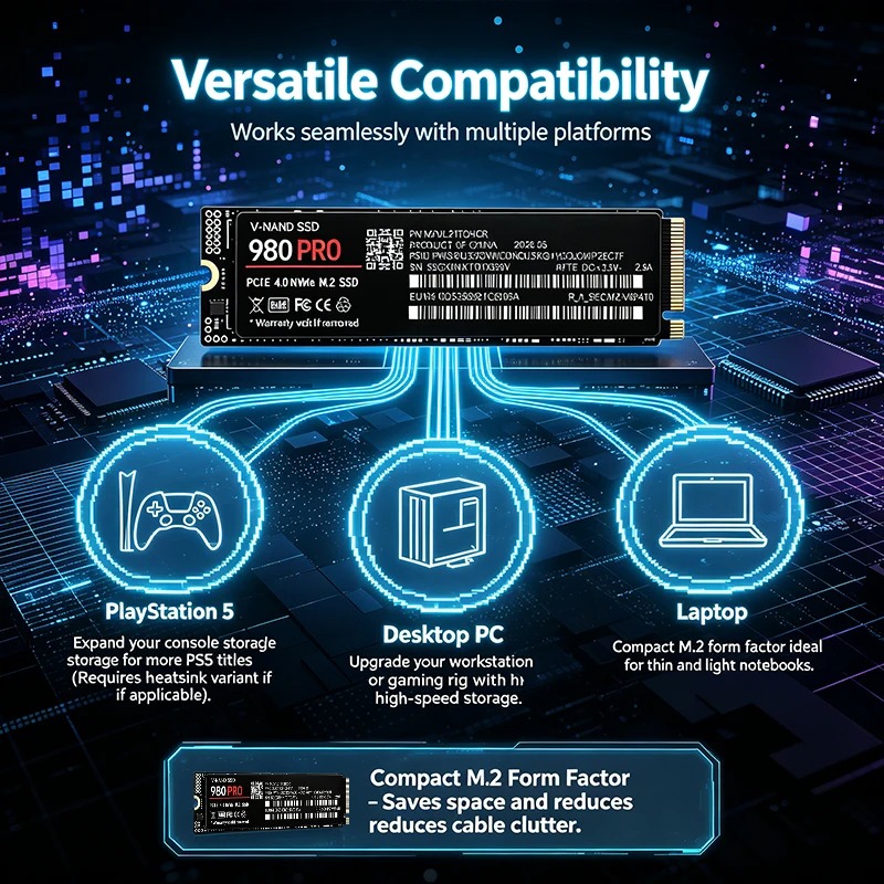980 PRO High-Speed PCIe 4.0 x4 - M.2 Nvme 4Tb Pcie 4.0 Ssd review and price
