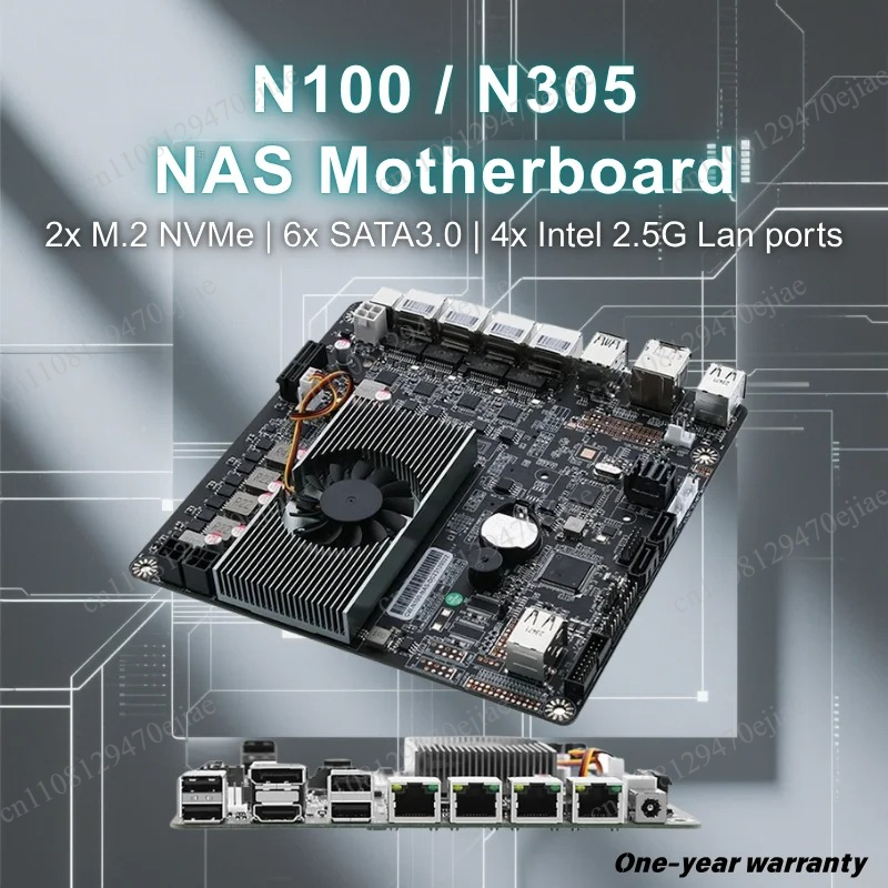 N100 Mini ITX NAS Motherboard  - Nas Motherboard N100 6 Sata review and price