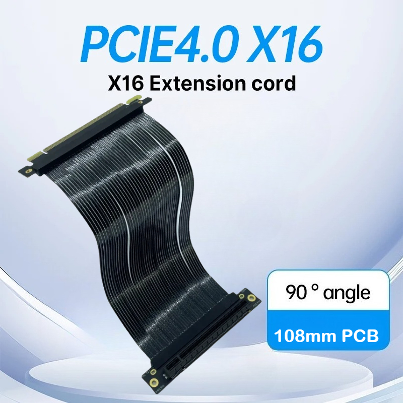 PCI-E 4.0 X16 Graphics Card Sh - Pcie 4.0 X16 Riser Cable 90 Degree review and price