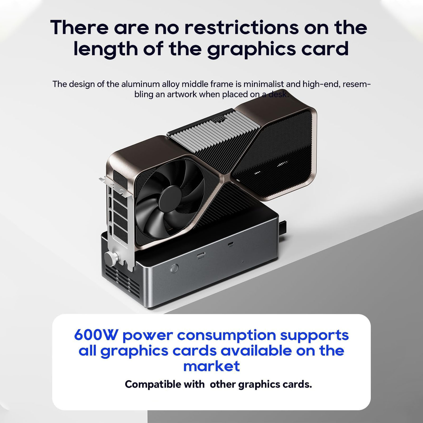 800W PSU PCIe 4.0 X4 External  - External Gpu Dock Pcie 4.0 Oculink review and price