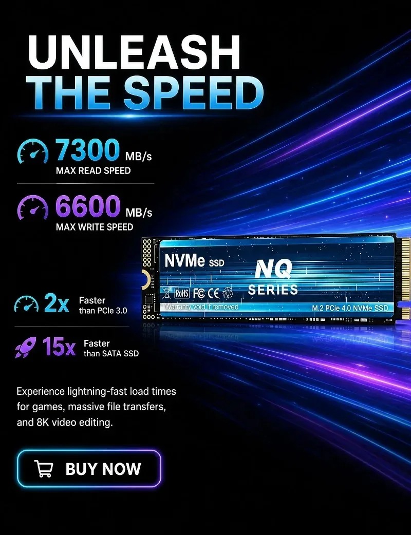 NQ 2TB 4TB PCIe 4.0 NVMe M.2 S - M.2 Nvme 4Tb Pcie 4.0 Ssd review and price