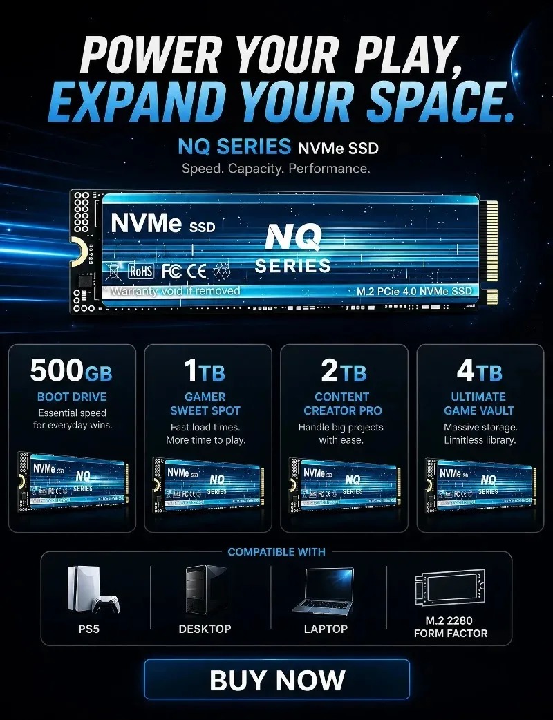 NQ 2TB 4TB PCIe 4.0 NVMe M.2 S - M.2 Nvme 4Tb Pcie 4.0 Ssd review and price